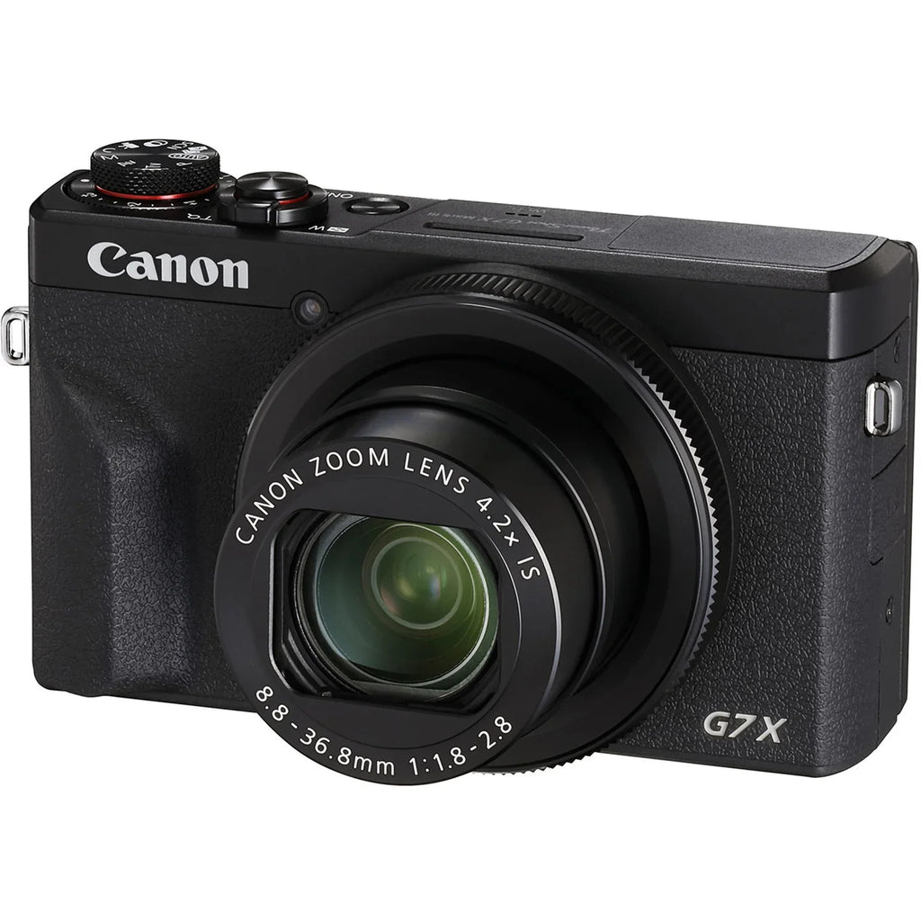 Canon G7X Mark III 4K Vlogging Camera – 20.1MP, Wi-Fi, Bluetooth | PowerShot Black