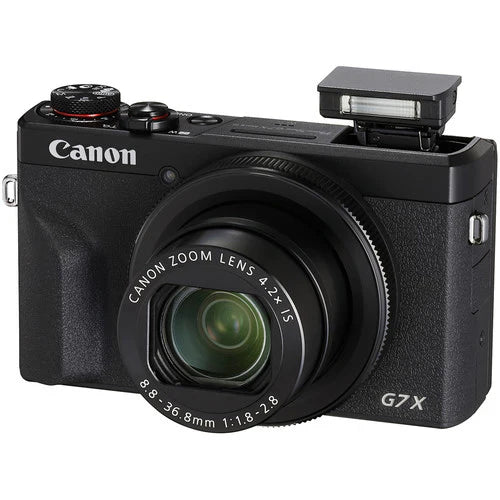 Canon G7X Mark III 4K Vlogging Camera – 20.1MP, Wi-Fi, Bluetooth | PowerShot Black